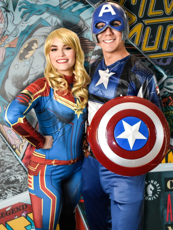 2 Super héroes 2h